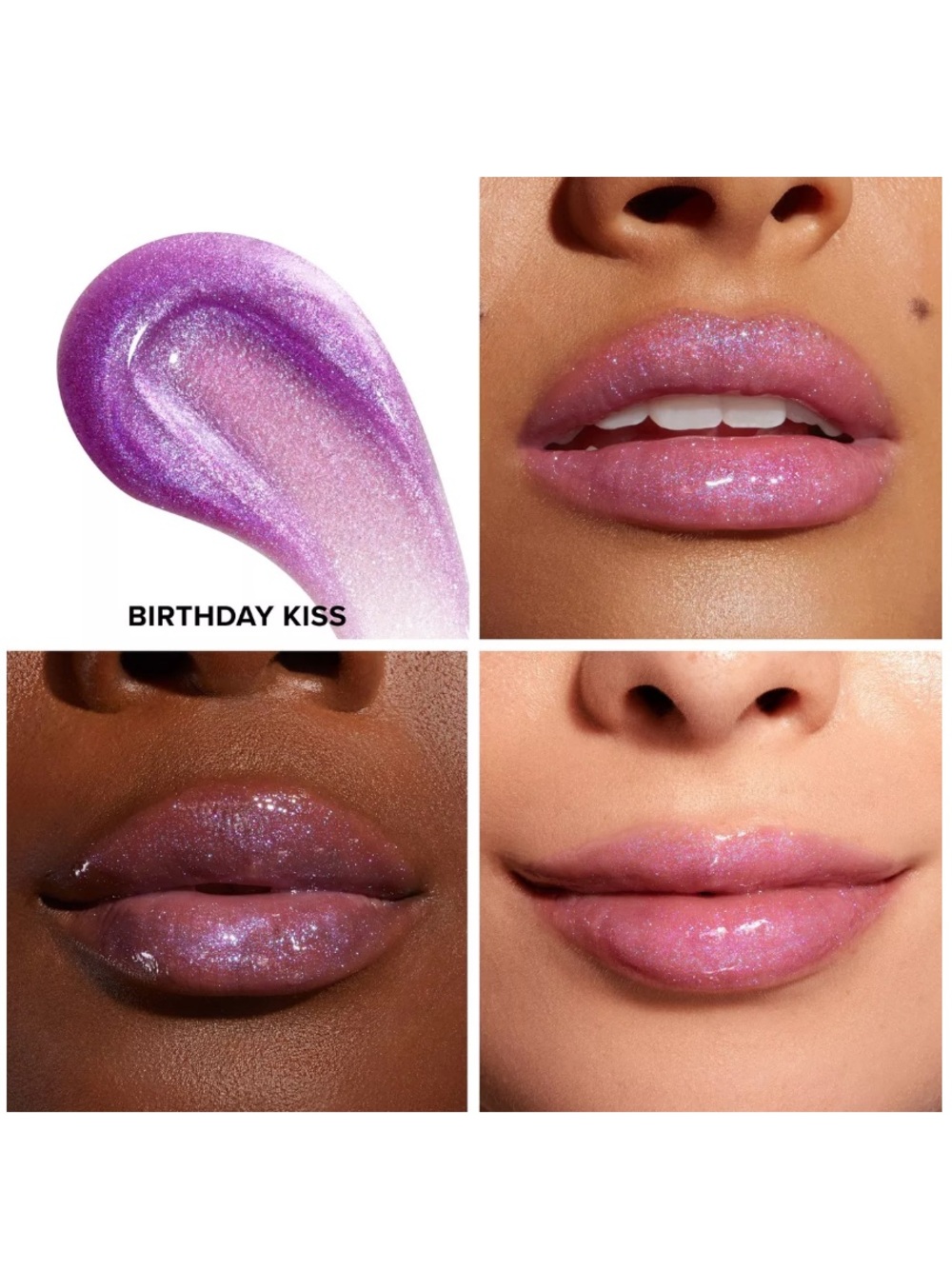 Too Faced Kissing Jelly Gloss Juicy Lip Oil Gloss Hybrid: Birthday Kiss